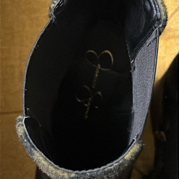 Jessica Simpson animal print boots - Picture 4 of 5